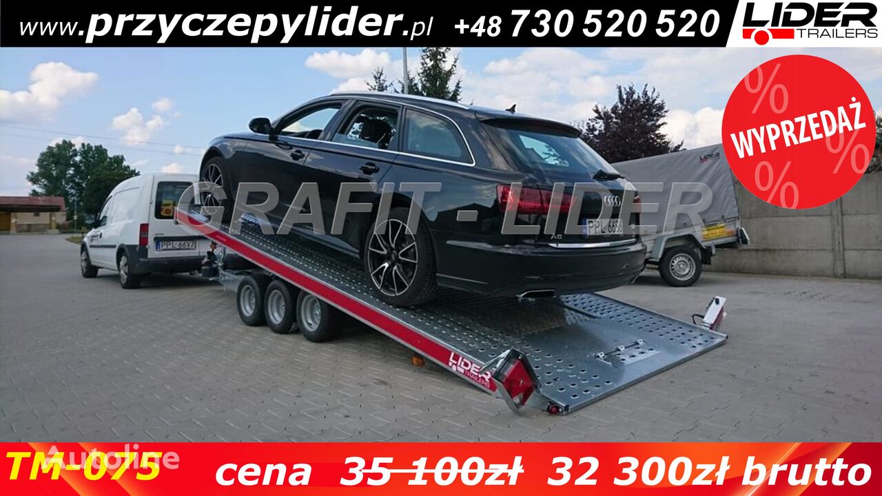 neuer Temared TM-075 CarKeeper 4820/3 ALU, 500x200cm, laweta płaska, u Autotransportanhänger