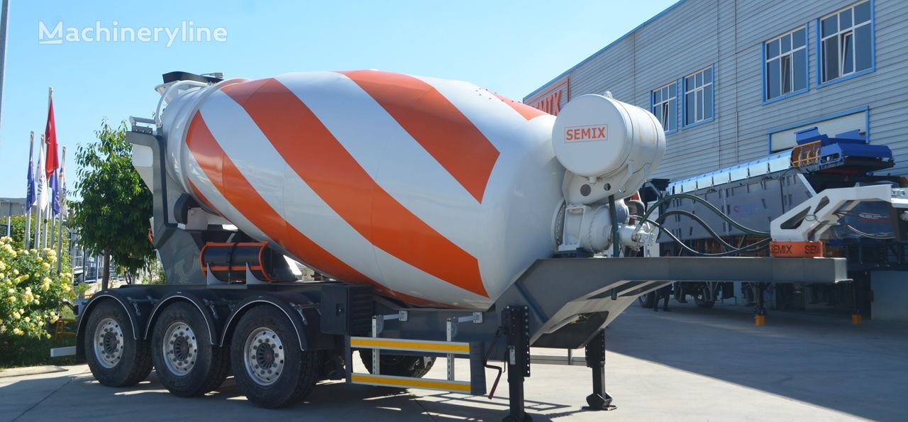 neuer Semix Semi Trailer Concrete Mixer Betonmischer Auflieger