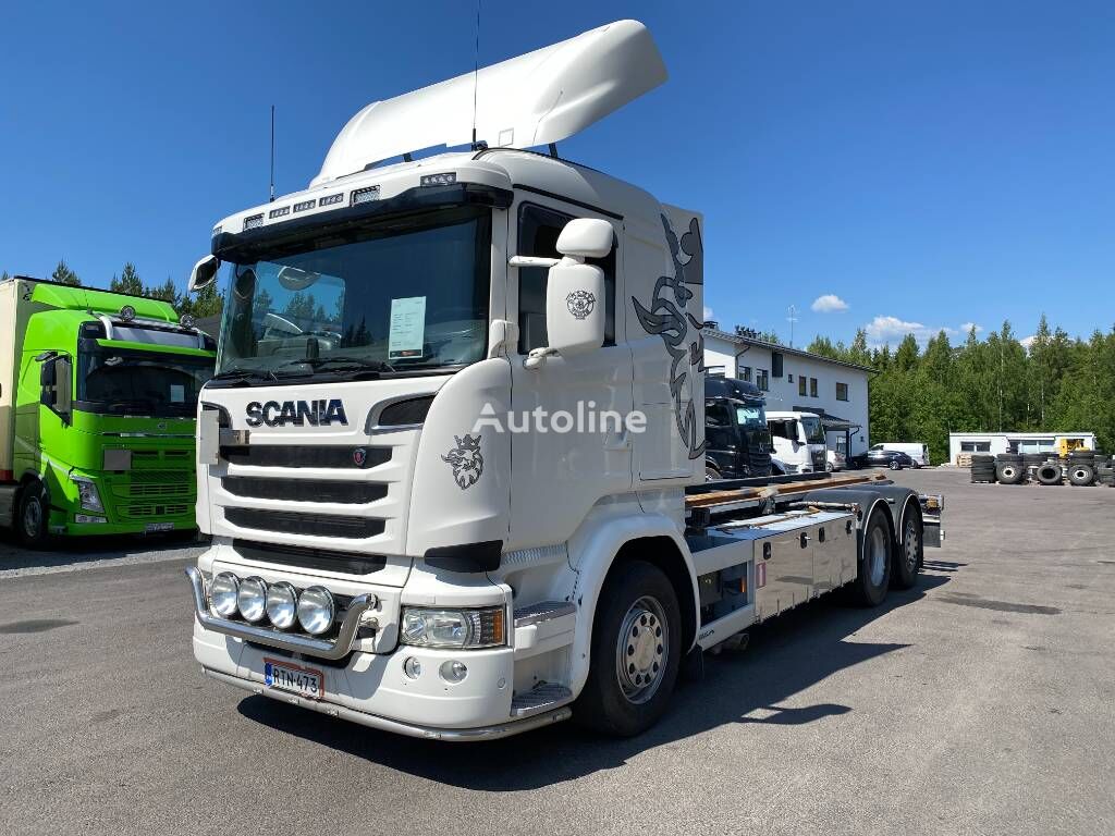 Scania R490 Containerchassis LKW