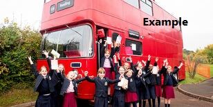British Bus mobile EDUCATIONAL traditional & modern London buses available! Doppeldeckerbus