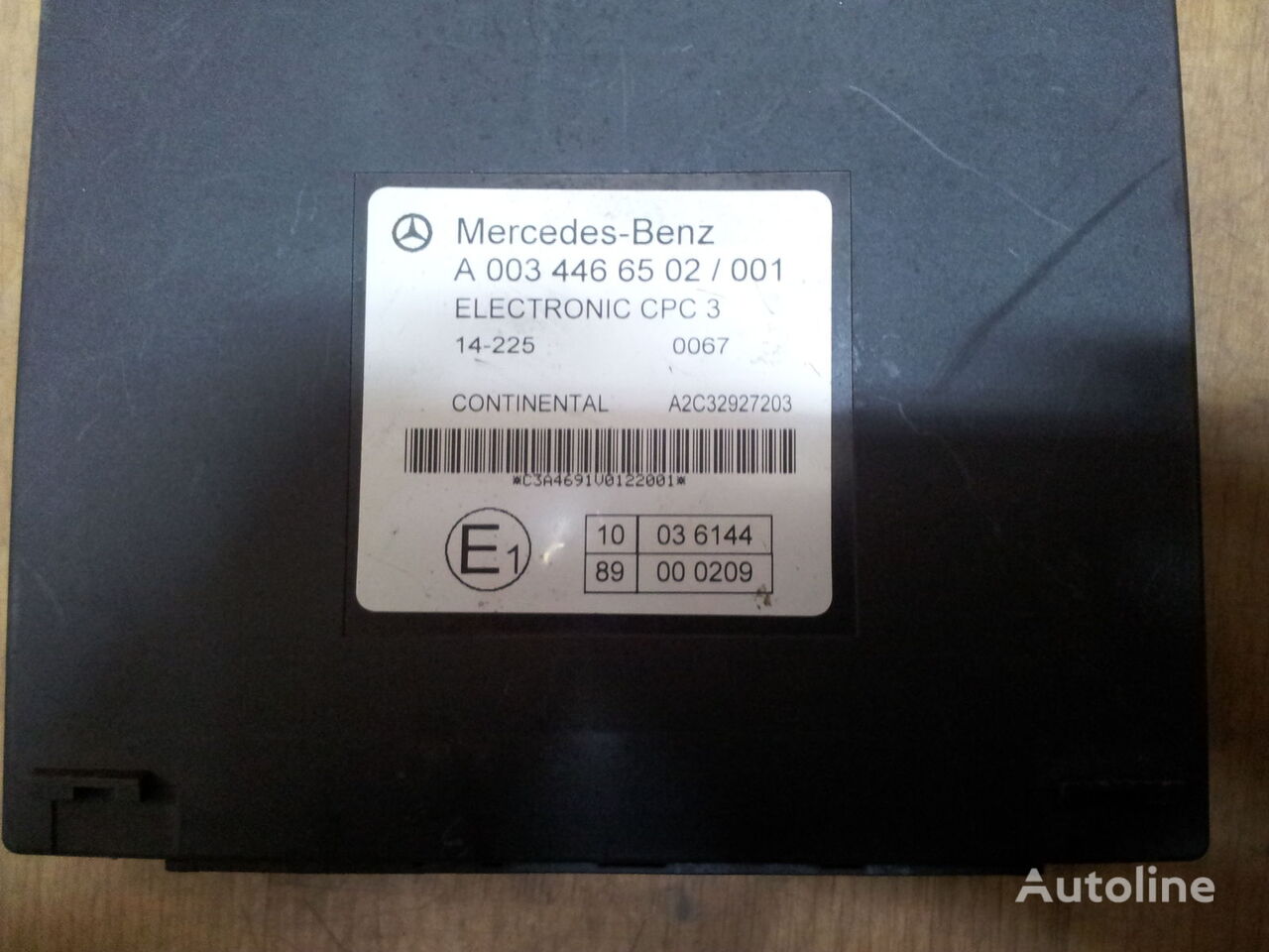 Mercedes-Benz Actros, ELECTRONIC CPC 3, EURO6, CPC Drive control electronics,  Steuereinheit für Mercedes-Benz Actros MP4 Sattelzugmaschine