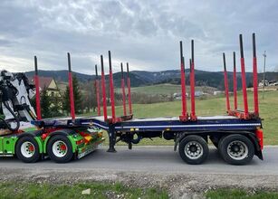 Scania Holztransporter Auflieger