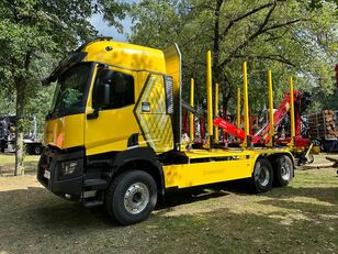 neuer Renault  «К-Range» 520 6х413l E6 з надбуд і краном EPSILON і причіпом Holztransporter LKW