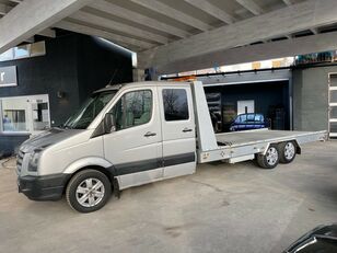 VOLKSWAGEN Crafter Doka járműszállító hidroplatóval csörlővel Autotransporter