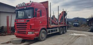 SCANIA R500 Holztransporter LKW