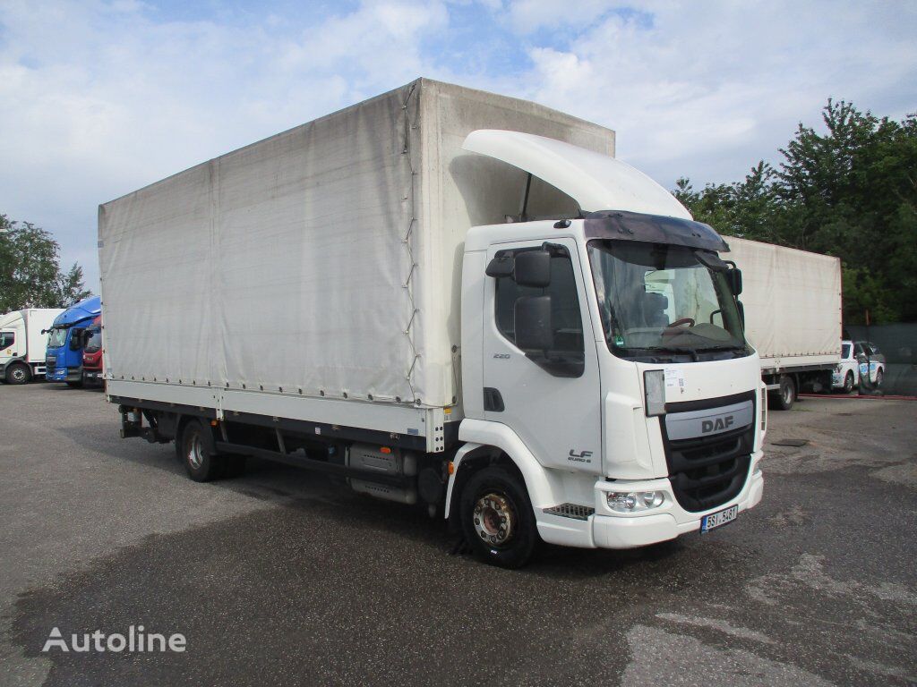 DAF LF 12.220, HC,  17 palet Planen-LKW