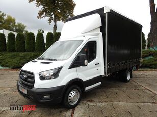 Ford TRANSIT NOWY PLANDEKA WINDA 8 PALET KLIMATYZACJA TEMPOMAT ASO GW Planen-LKW