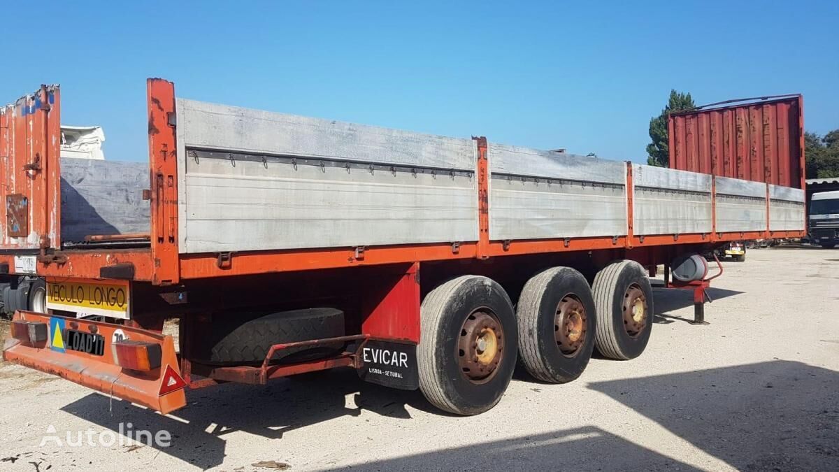 Package of Trailers Full steel suspension Plattform Auflieger