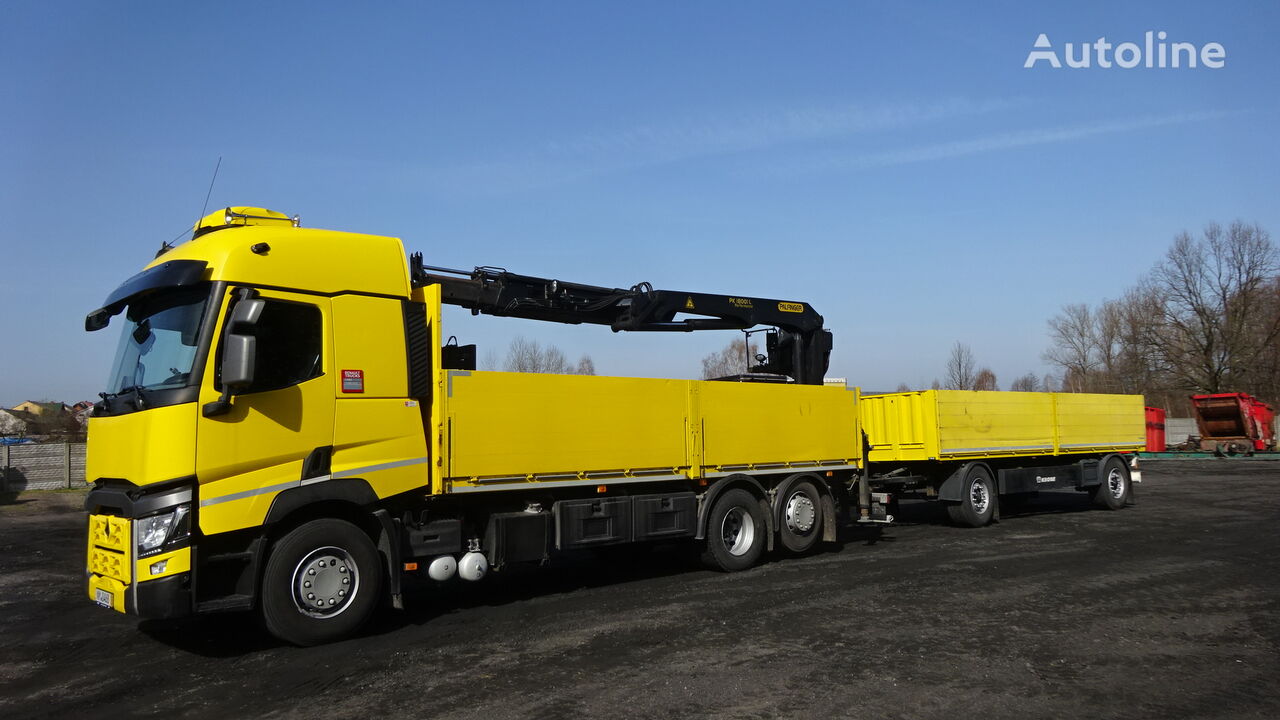 Renault T 460 Pritsche LKW + Pritschenanhänger