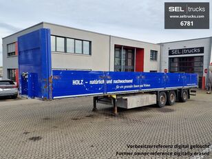 Schmitz Cargobull SPR 24/L - 13.62 E B BAU / Staplerhalterung / Lenkachse / Liftac Pritschenauflieger