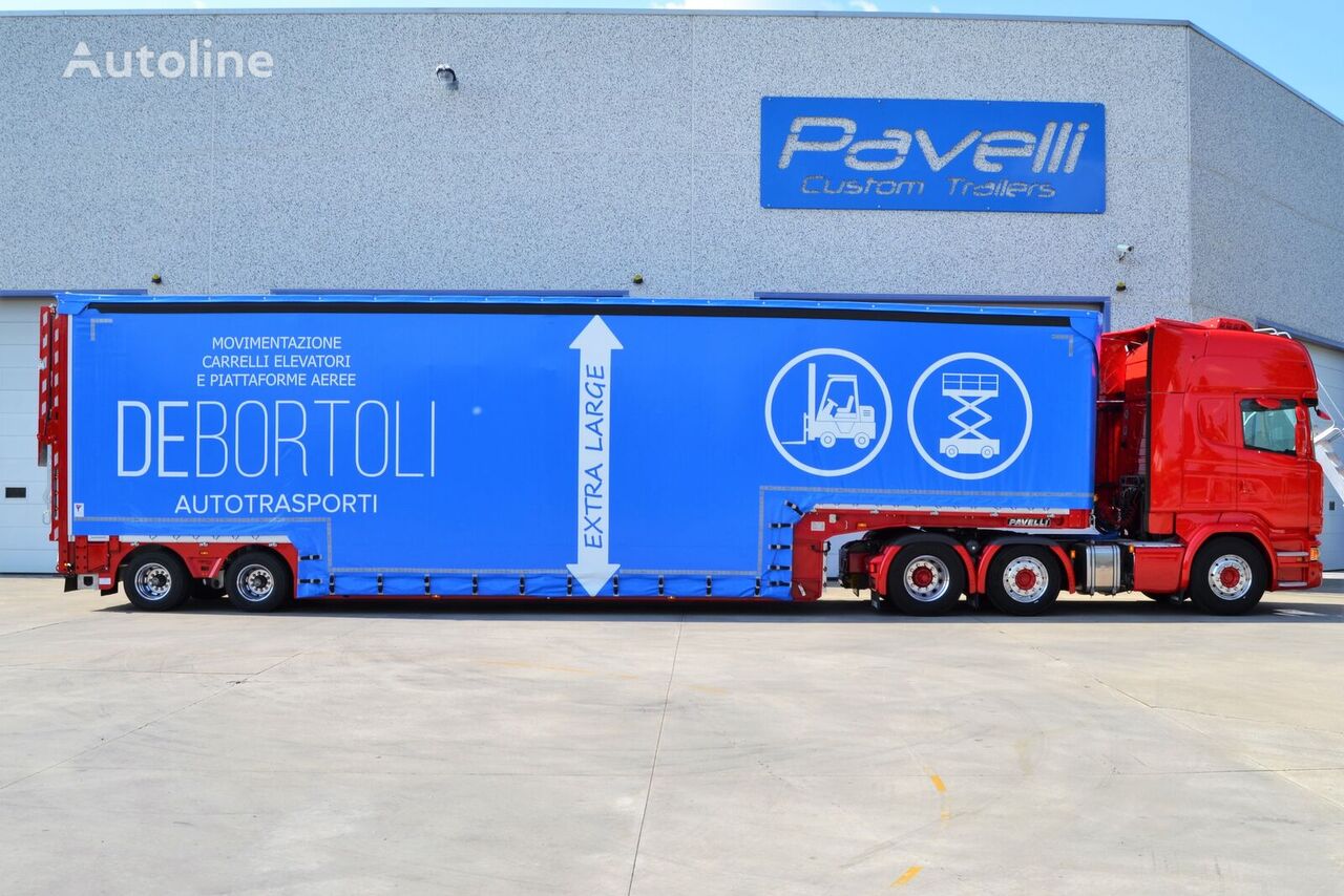 neuer Pavelli CURTAINSIDER Schiebeplanenauflieger