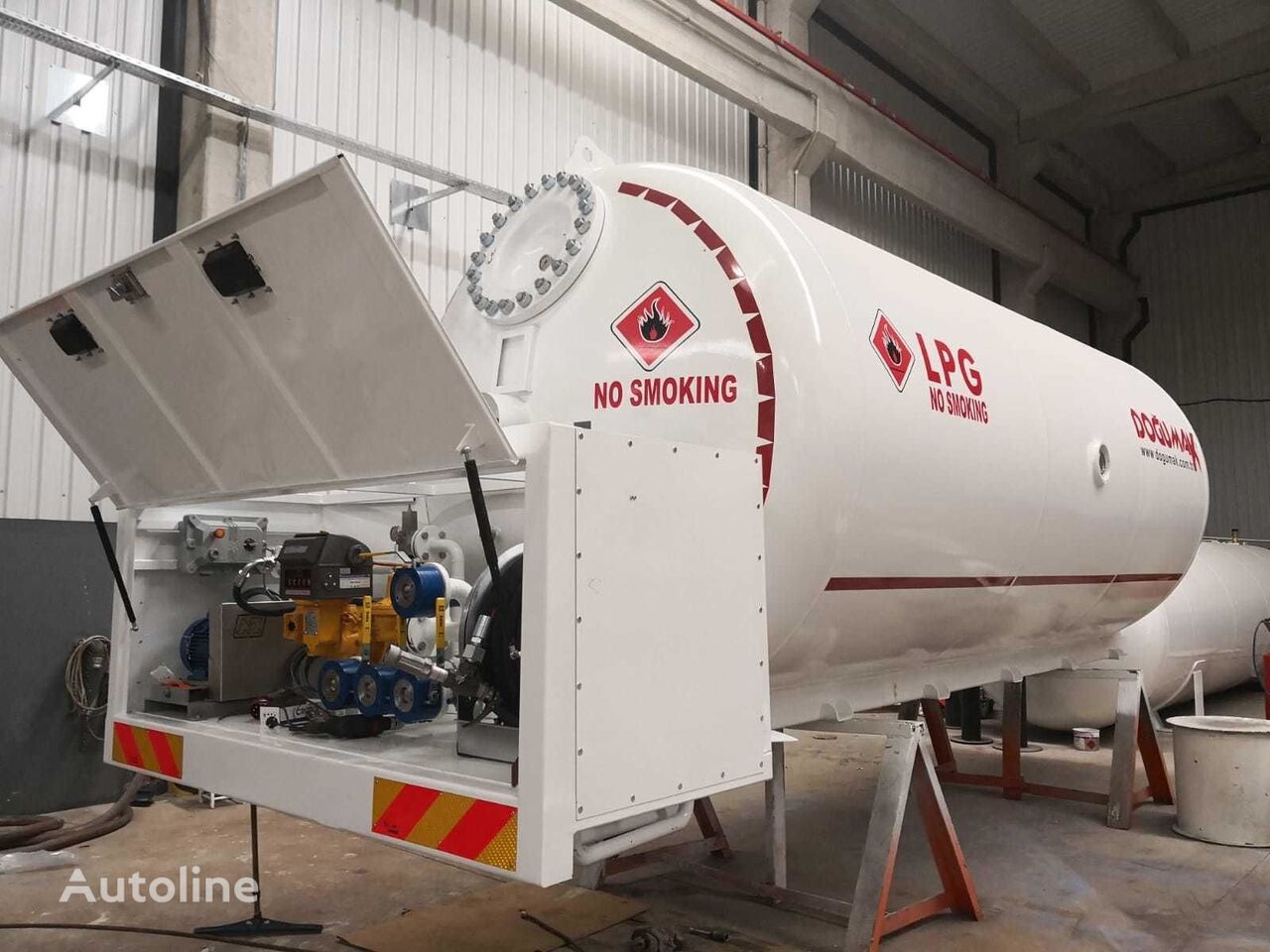 neuer Doğumak LPG BOBTAIL TANK 24000 liter gas, LPG , GPL , GAZ, PROPANE, BUTA Gastankauflieger