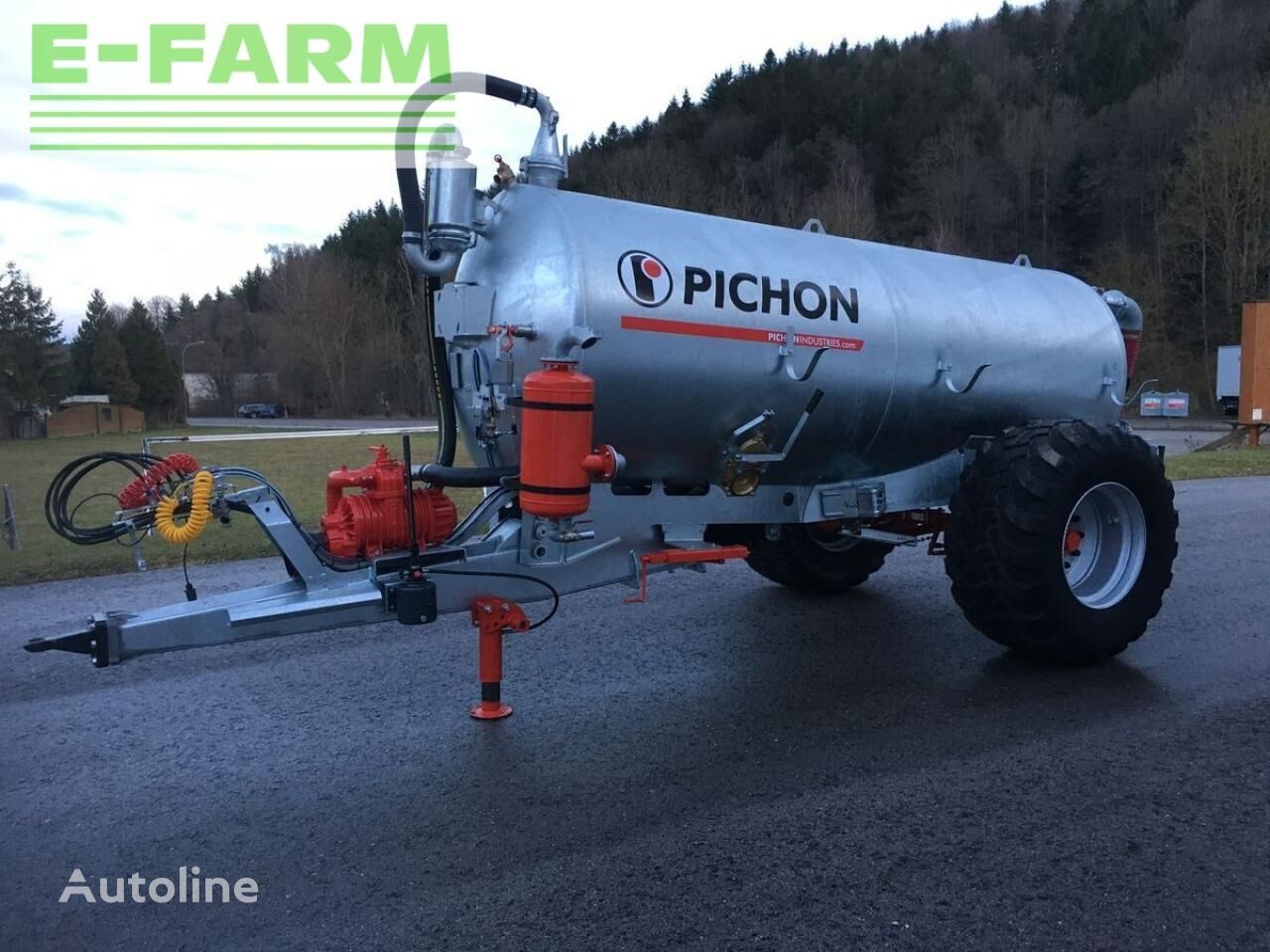 Pichon tci 7150 Tankwagen für Heizöl und Diesel